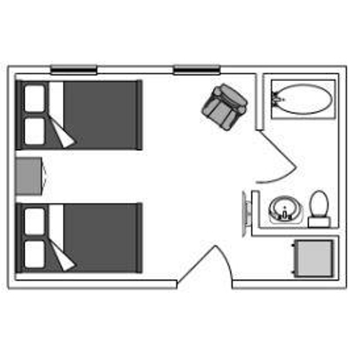 Large Double Floorplan